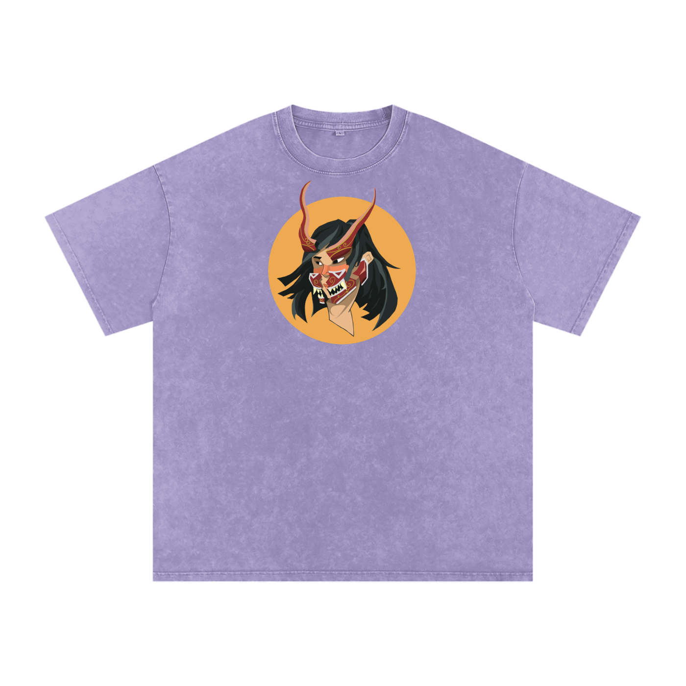 Broken Mask Oversized Tee