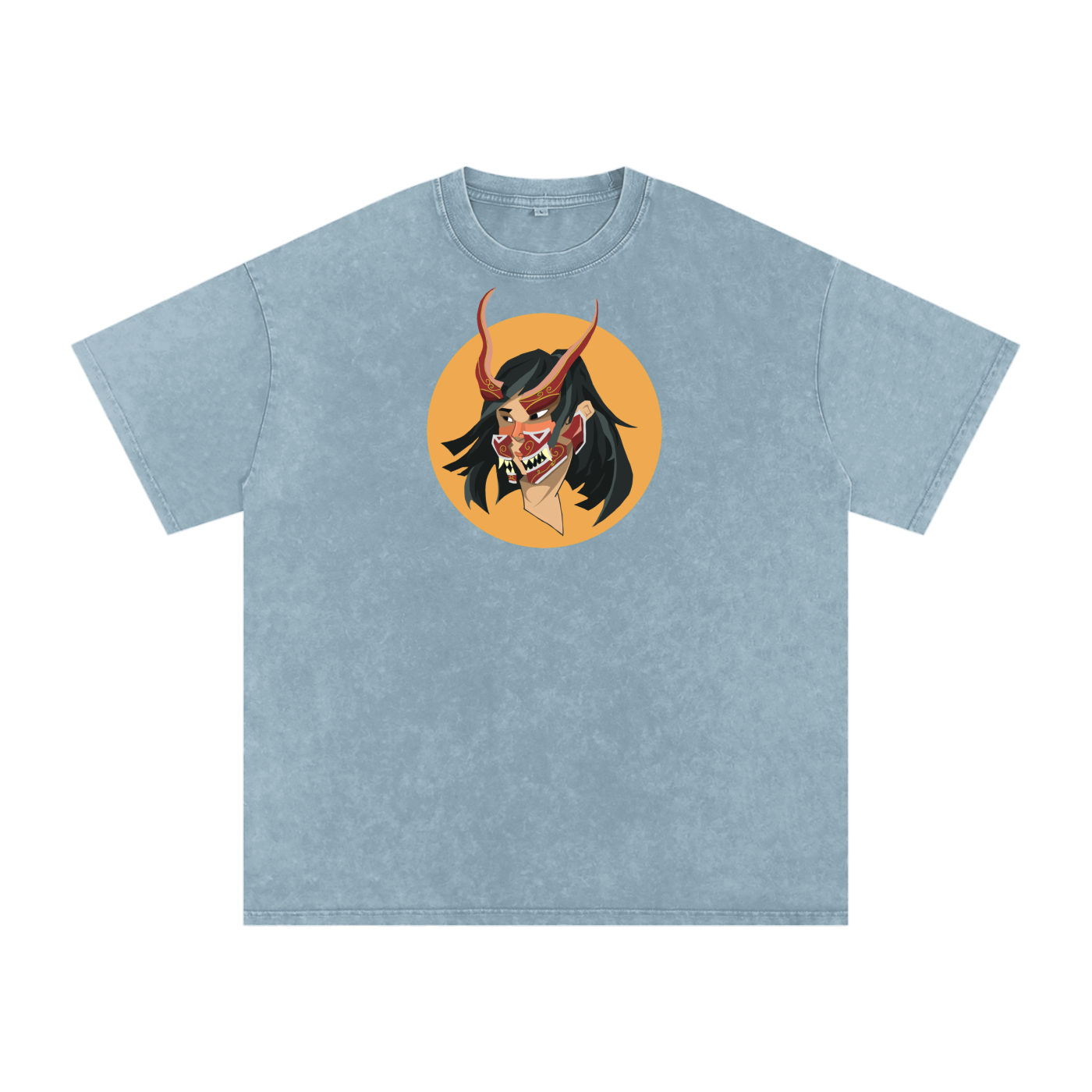 Broken Mask Oversized Tee