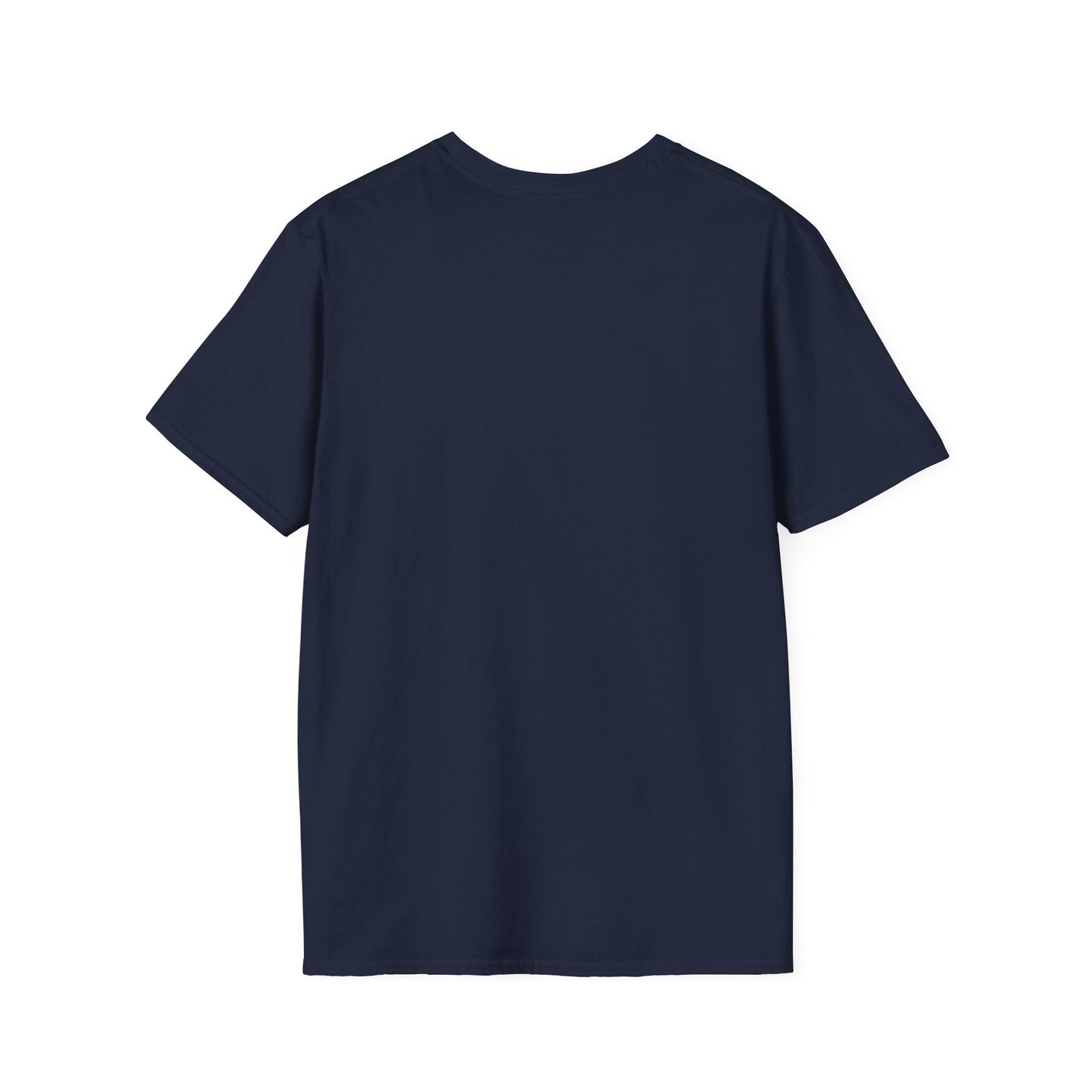 Pirate Skull & Swords T-Shirt in Heather Royal, front view