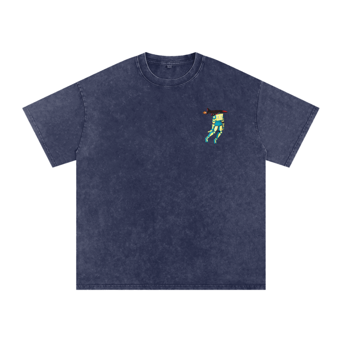 Smile Jet Oversized Tee