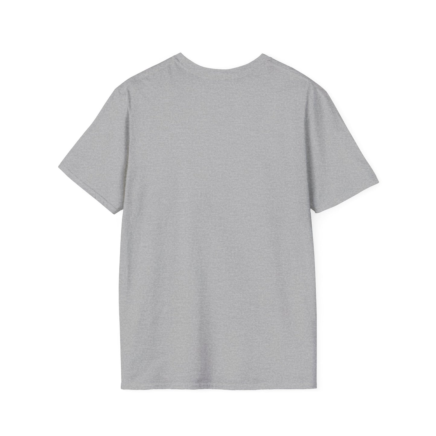 Raven Shadow Anime Graphic T-Shirt in White, back view