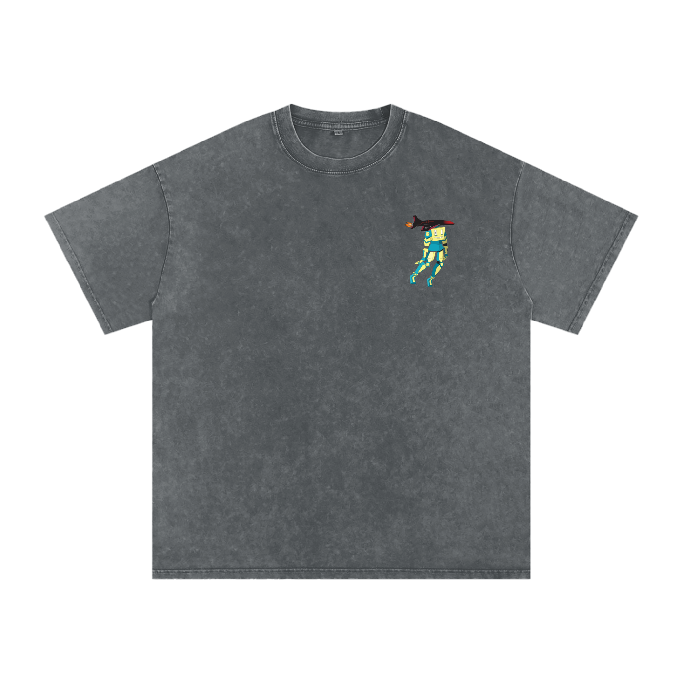 Smile Jet Oversized Tee