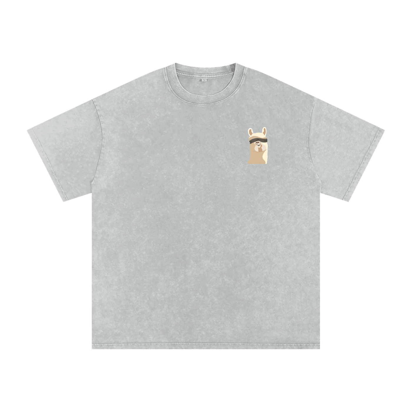 Blind Llama Oversized Tee