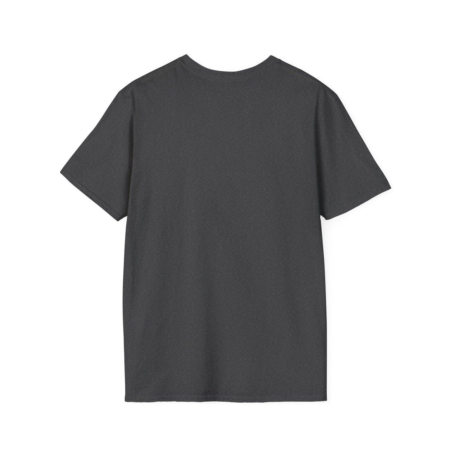 Minimalist Eyes Graphic T-Shirt in Military Green, back view
