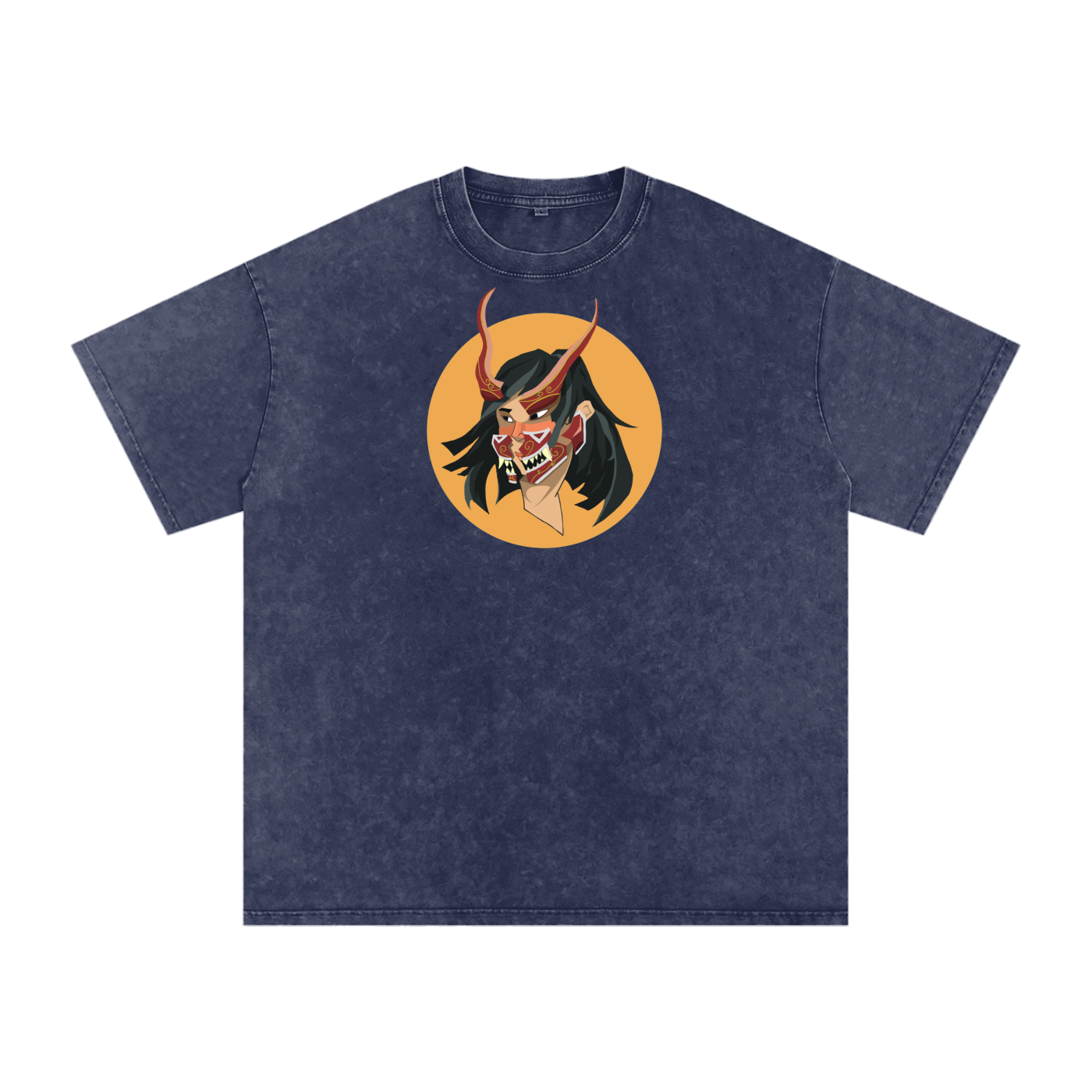 Broken Mask Oversized Tee