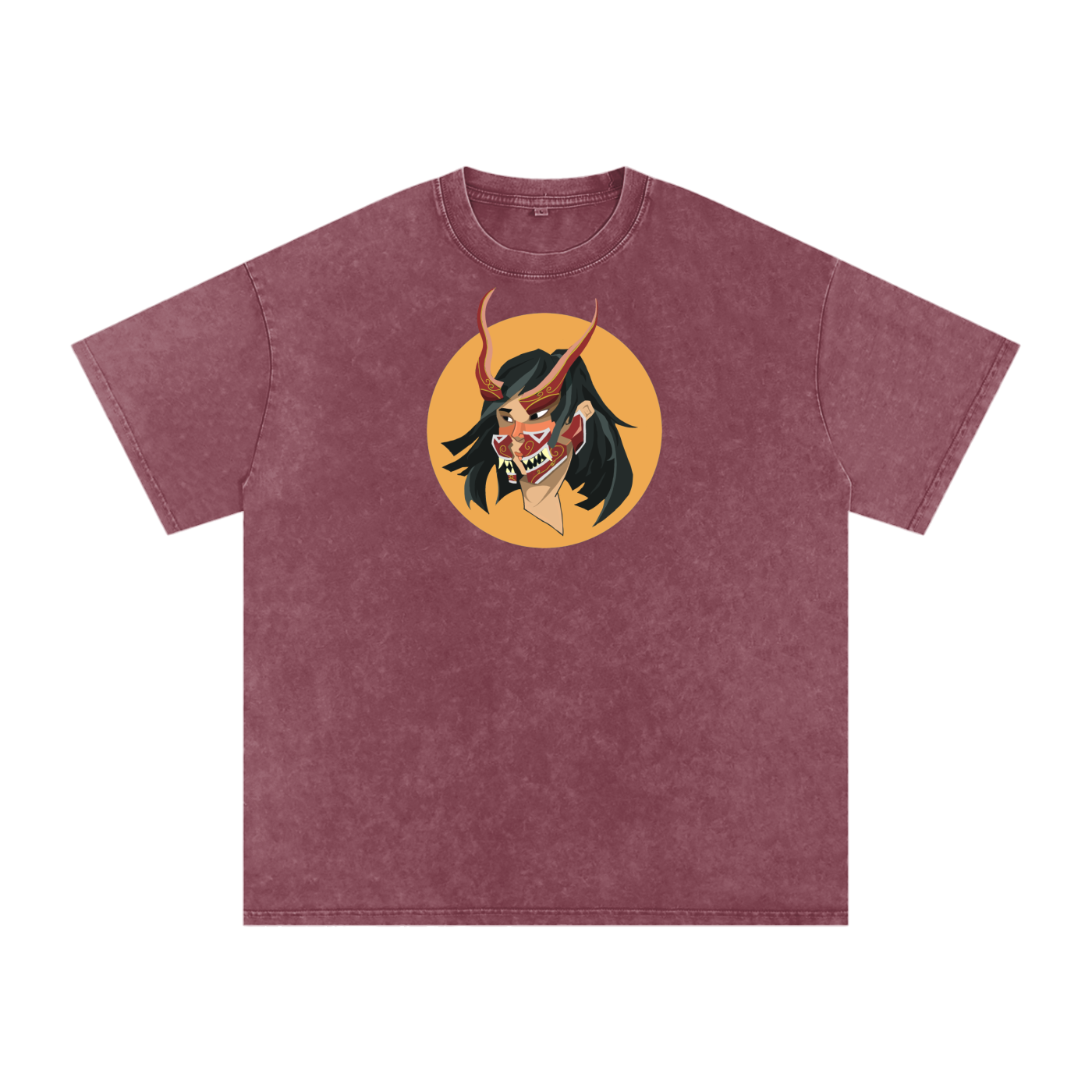 Broken Mask Oversized Tee