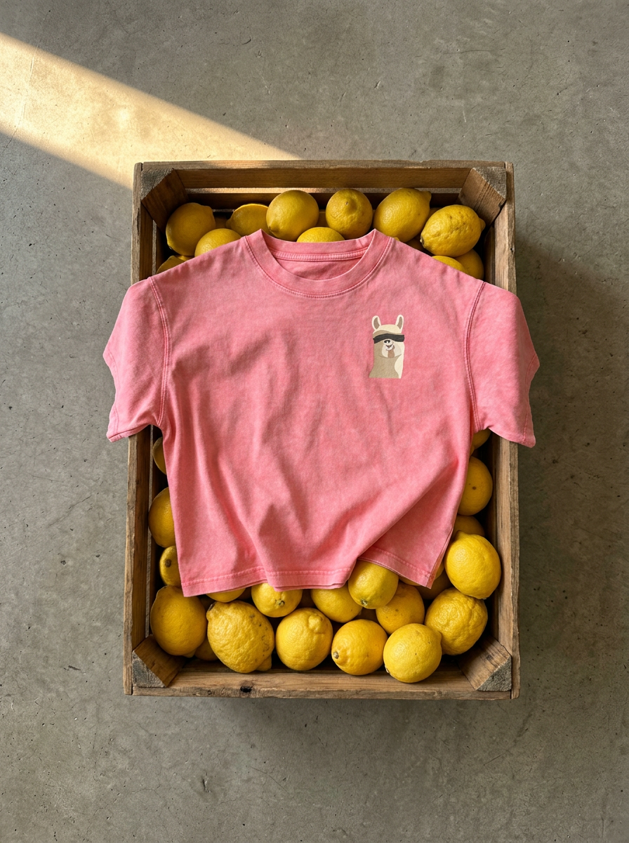 Blind Llama Oversized Tee