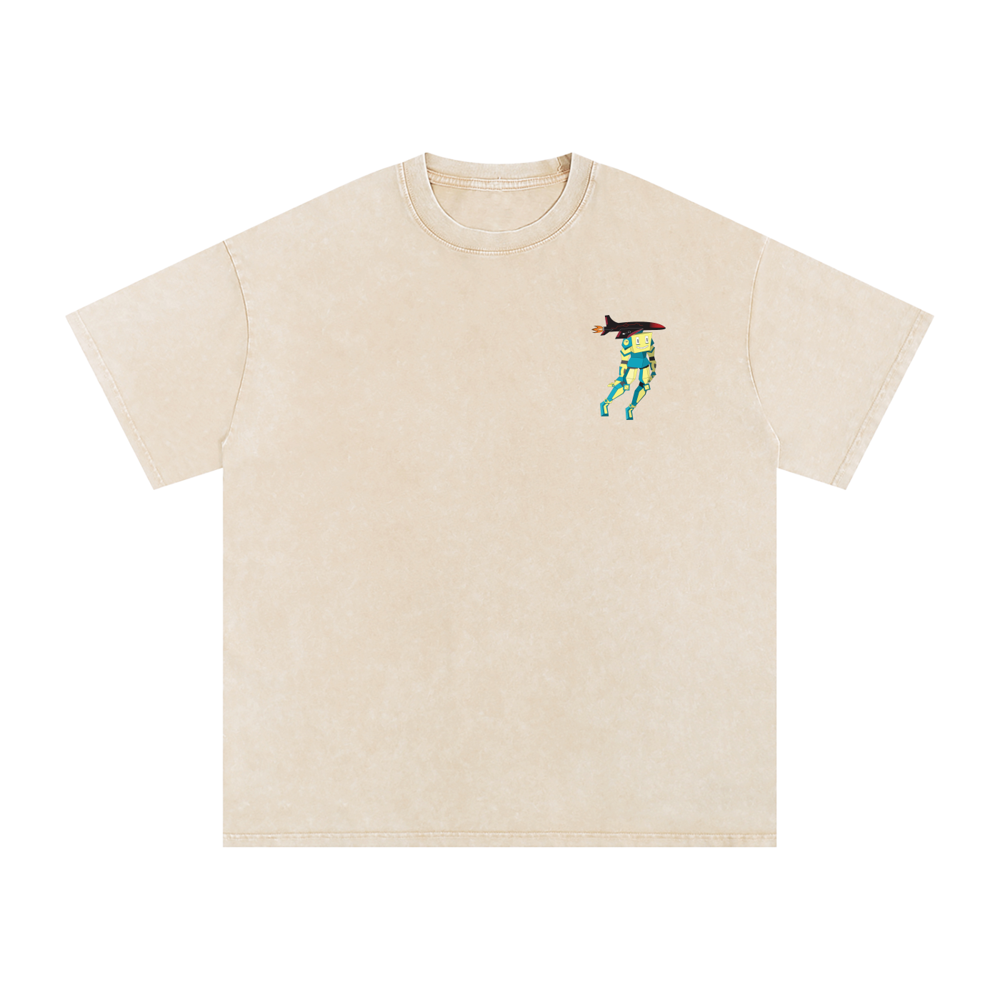 Smile Jet Oversized Tee