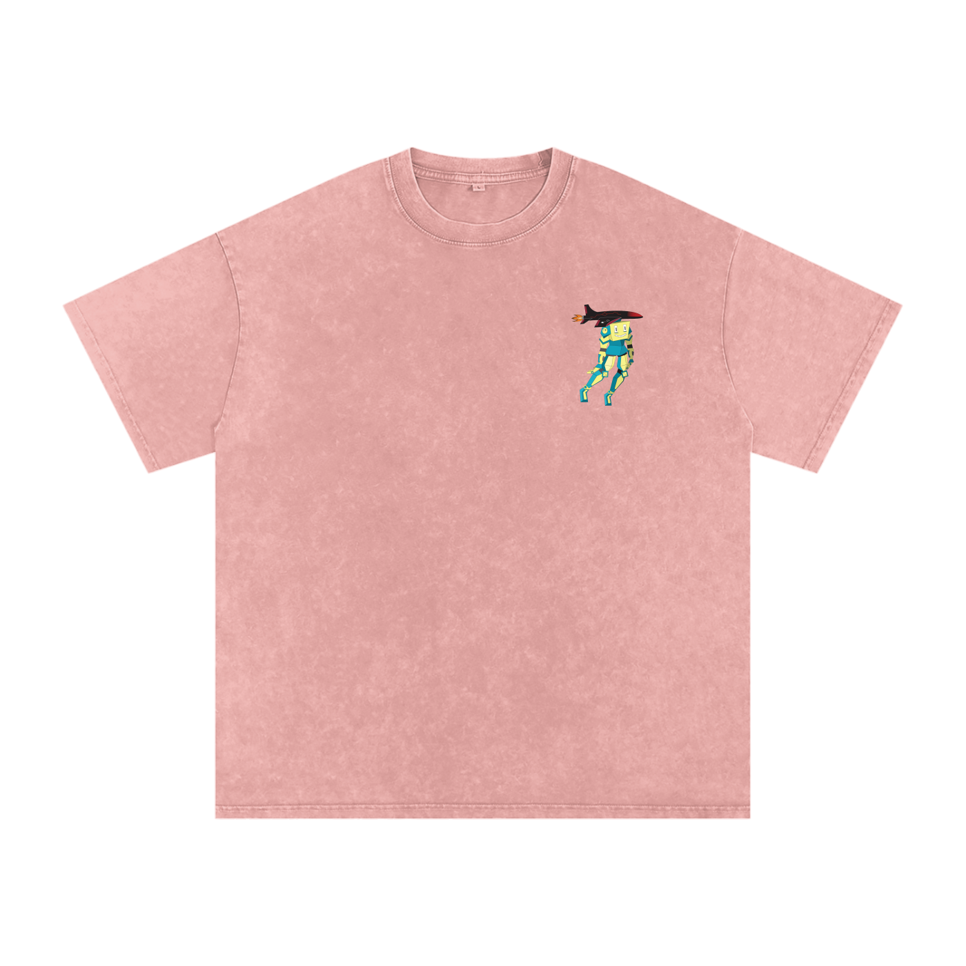 Smile Jet Oversized Tee