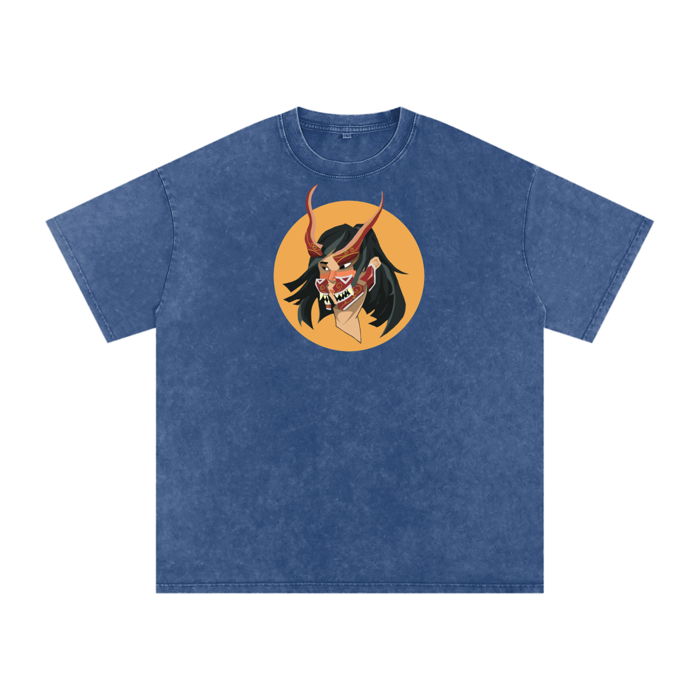 Broken Mask Oversized Tee