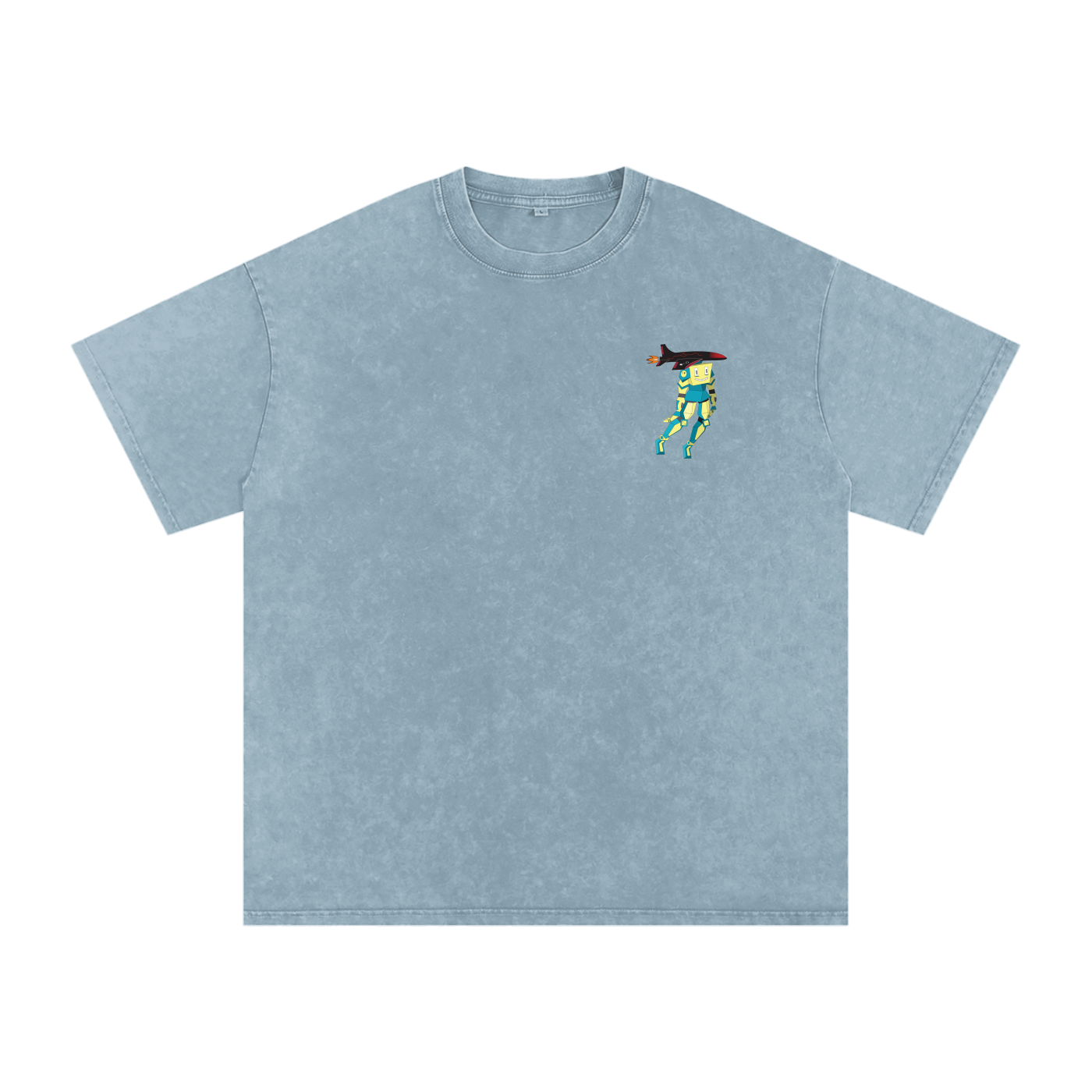 Smile Jet Oversized Tee
