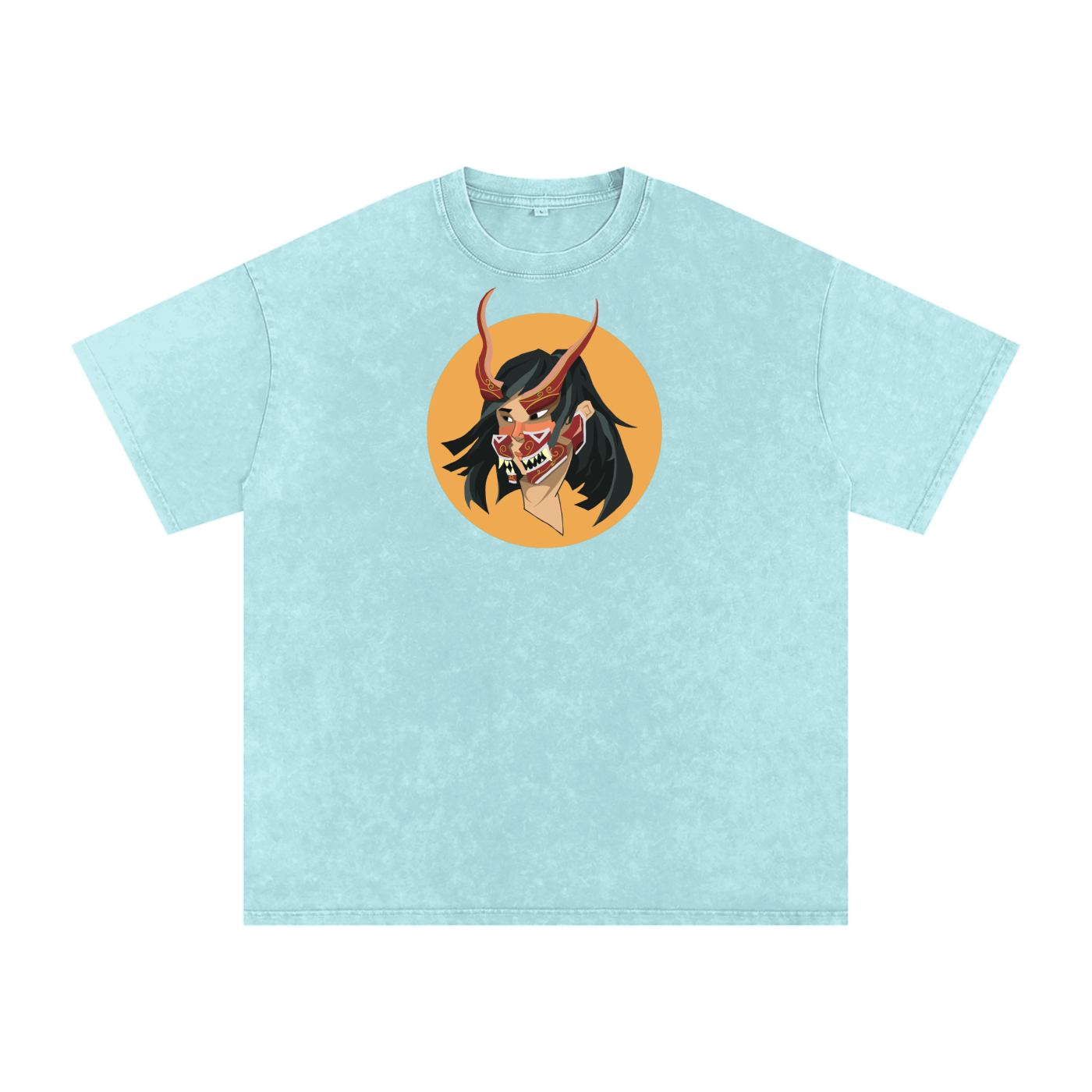 Broken Mask Oversized Tee