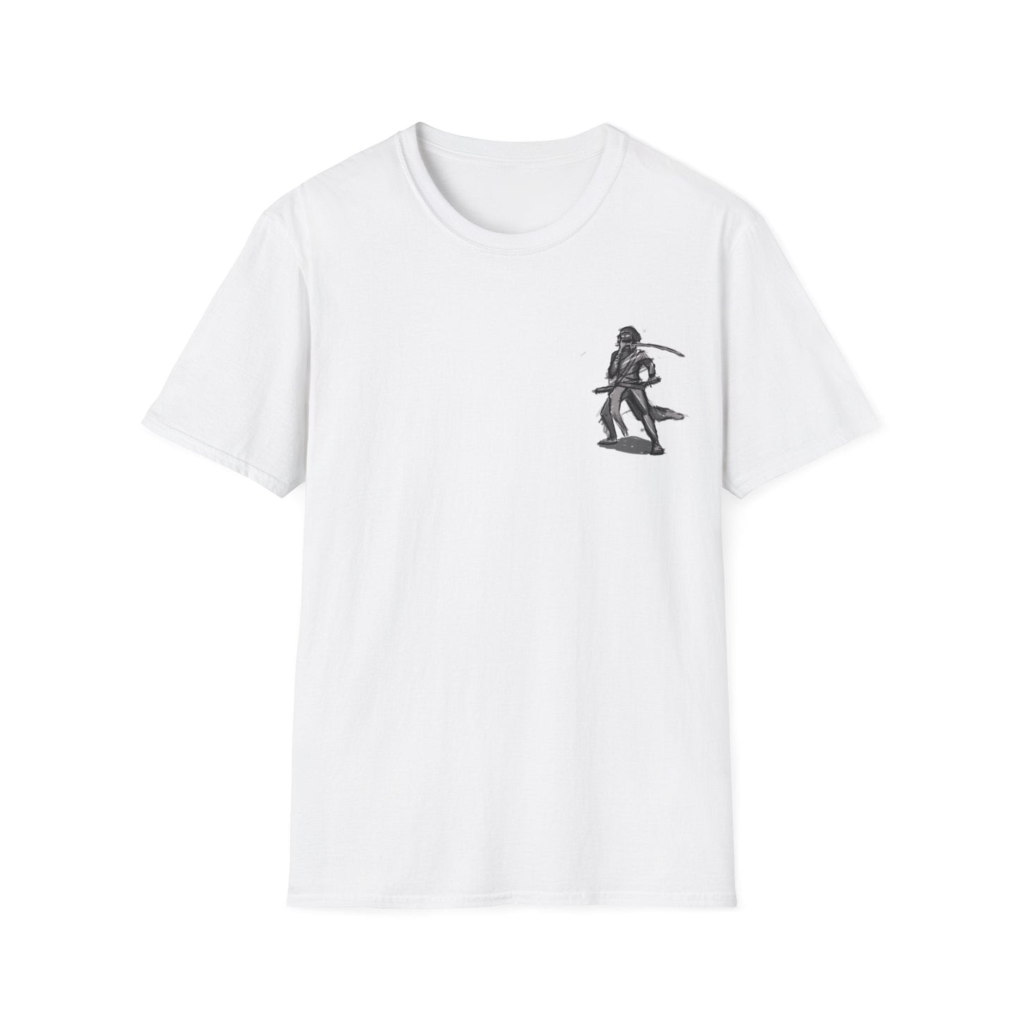 Pirate Skull & Swords T-Shirt in Red, lifestyle photo