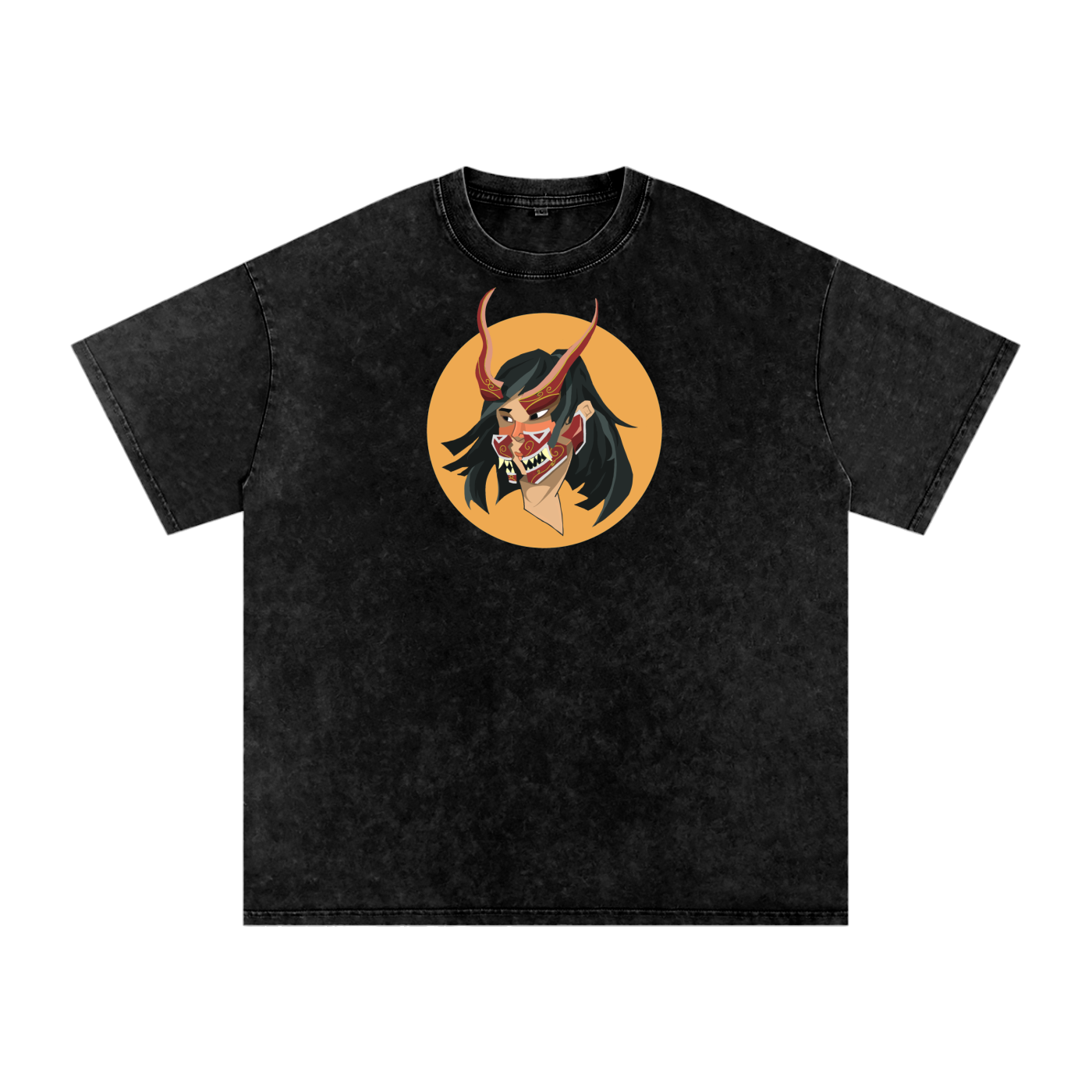 Broken Mask Oversized Tee