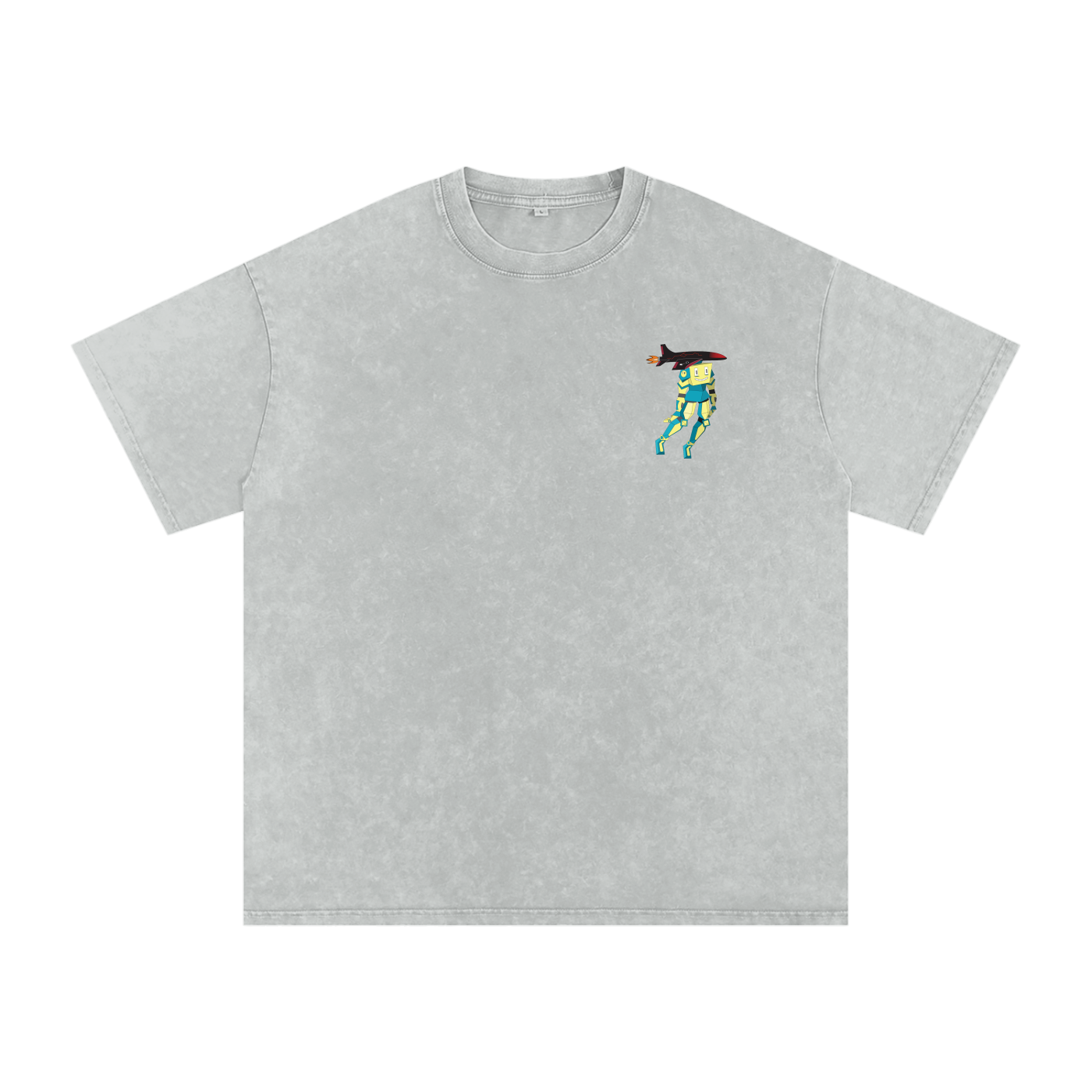 Smile Jet Oversized Tee