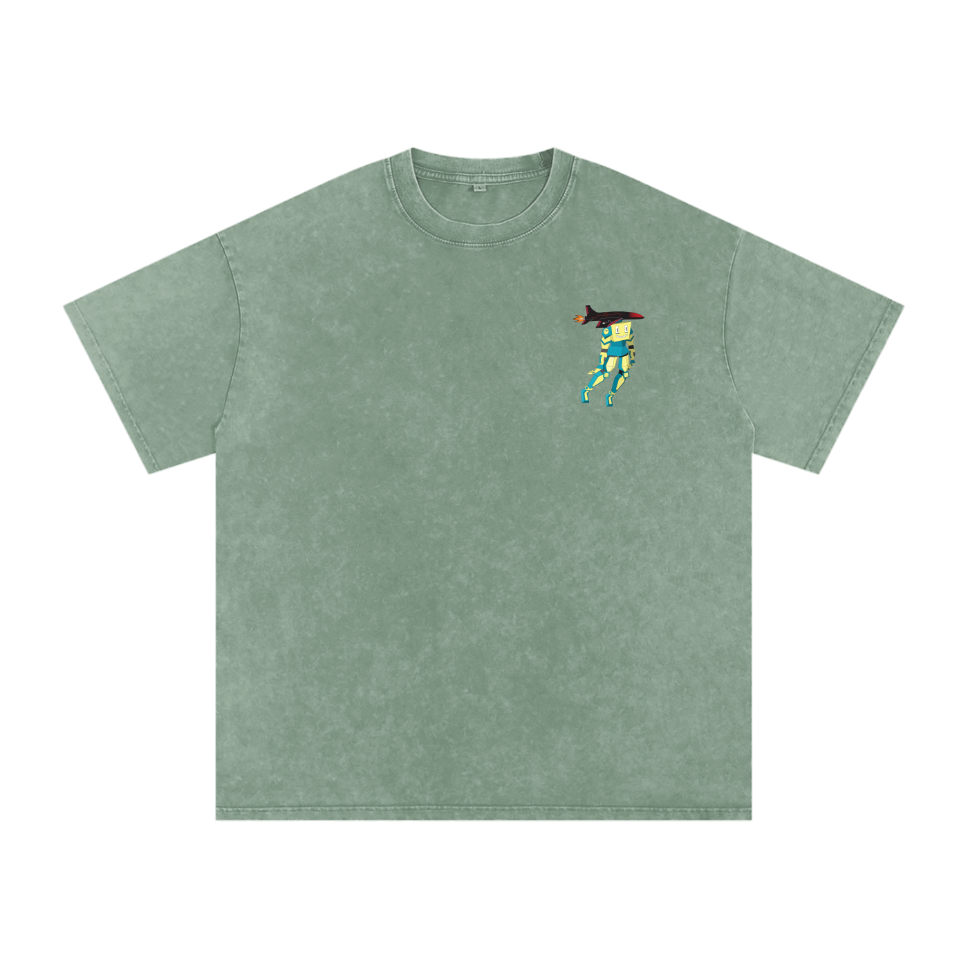 Smile Jet Oversized Tee