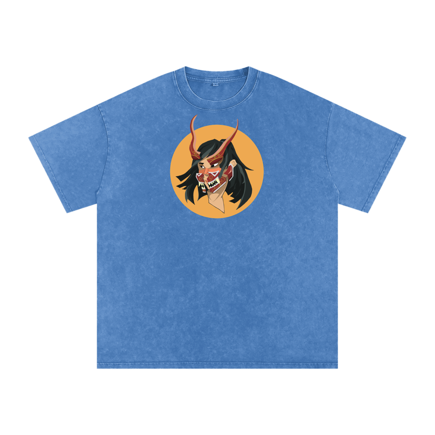Broken Mask Oversized Tee