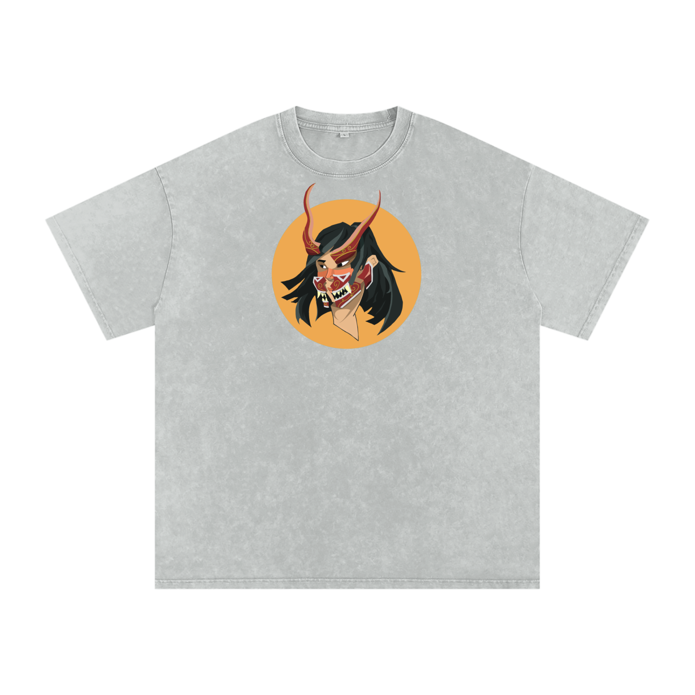 Broken Mask Oversized Tee