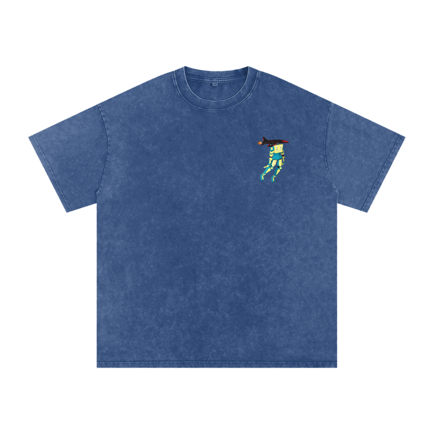 Smile Jet Oversized Tee