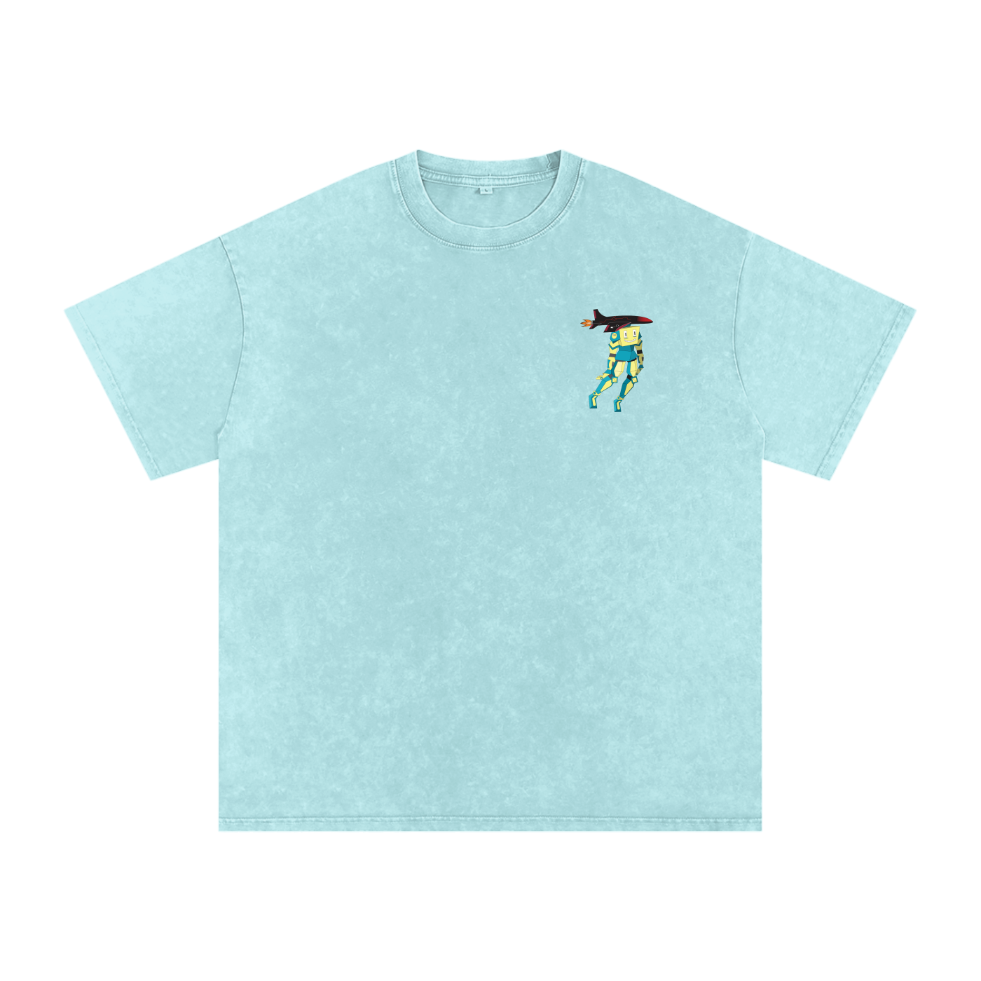 Smile Jet Oversized Tee