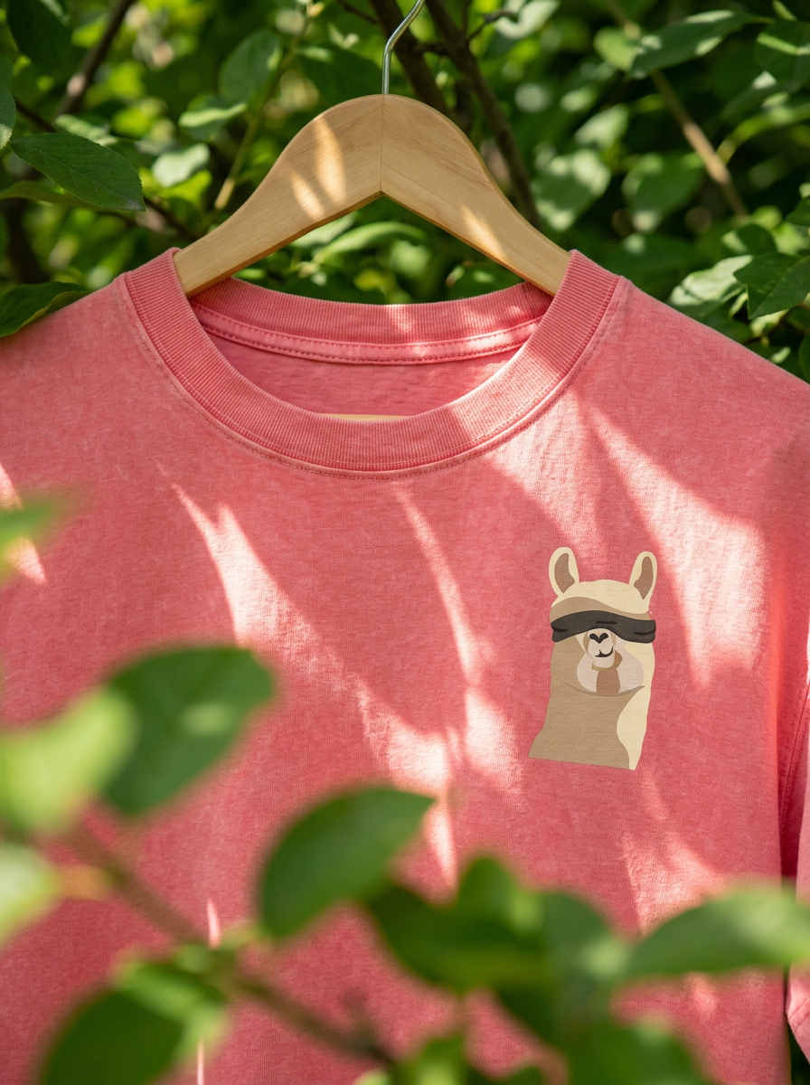 Blind Llama Oversized Tee