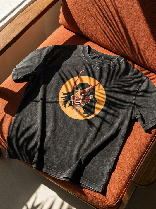 Broken Mask Oversized Tee